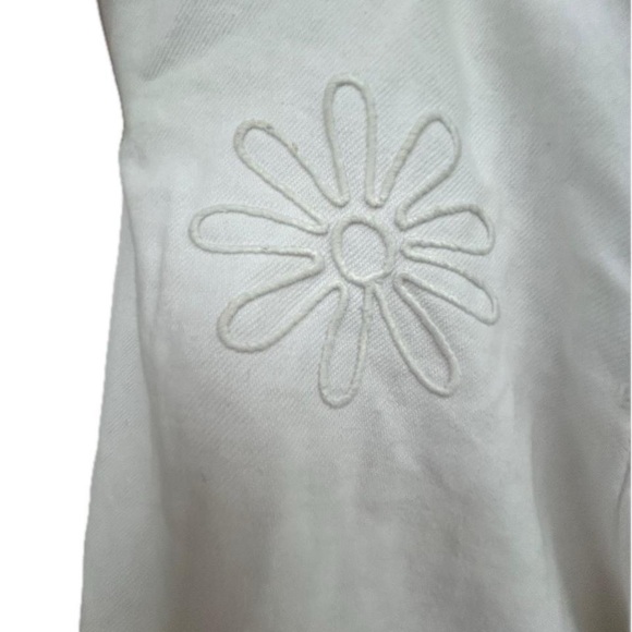 Vintage Embroidered Straight Leg Ankle Pant - Picture 3 of 4